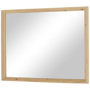 Gray & Jones Spiegel 90 x 70 cm Cap Ferrat ¦ holzfarben ¦ Glas,Aluminium,Holz ¦ Maße (cm): B: 90 H: 70 T: 3.0