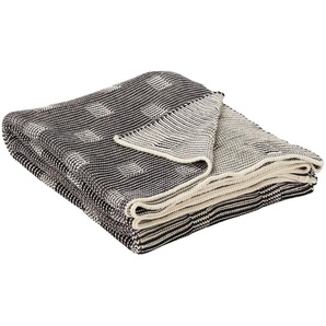 Gray & Jones Überwurf Black Coast - grau - Materialmix - 130 cm | Möbel Kraft