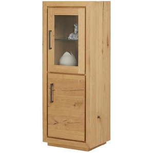 Gray & Jones Vitrine  Black Coast One ¦ holzfarben ¦ Maße (cm): B: 55 H: 145 T: 42