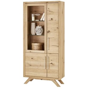 Gray & Jones Vitrine  Cap Ferrat One ¦ holzfarben ¦ Maße (cm): B: 94 H: 205 T: 43.0