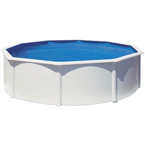 Gre Pool 2023, Weiß, Metall, 460x120x460 cm, Freizeit, Pools und Wasserspaß, Pools