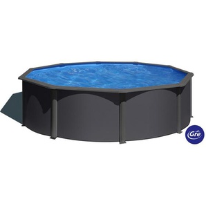 Gre Pool-Set 2024, Kiefer, Metall, 350x120 cm, Freizeit, Pools und Wasserspaß, Pools, Aufstellpools