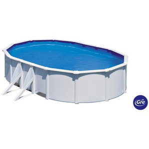 Gre Pool-Set, Weiß, Metall, 300x120x500 cm, Freizeit, Pools und Wasserspaß, Pools, Aufstellpools