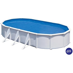 Gre Pool-Set 2024, Weiß, Metall, 375x120x730 cm, Freizeit, Pools und Wasserspaß, Pools, Aufstellpools