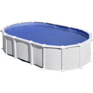 Gre Pool-Set, Weiß, Metall, 399x132x634 cm, Freizeit, Pools und Wasserspaß, Aufstellpools, Aufstellpools