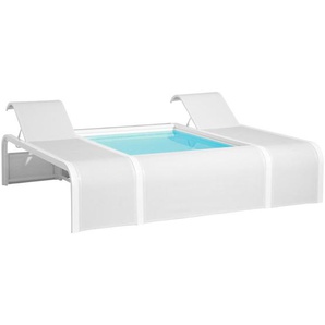 Gre Pool-Set, Weiß, Metall, 219x60x282 cm, Freizeit, Pools und Wasserspaß, Aufstellpools, Aufstellpools