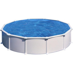 Gre Pool-Set Kitpr558, Weiß, Metall, 132 cm, Freizeit, Pools und Wasserspaß, Aufstellpools, Aufstellpools