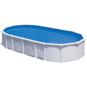 Gre Pool-Set, Weiß, Metall, 399x132x744 cm, Freizeit, Pools und Wasserspaß, Aufstellpools, Aufstellpools