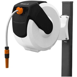 Greenit Hose reel with 35 m hose and automatic retraction