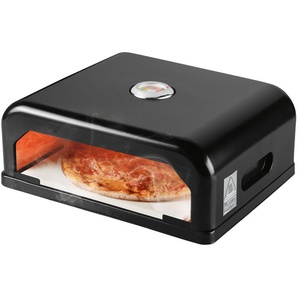 GRILLMEISTER Pizzaofen-Grillaufsatz, emailliert, mit Thermostat