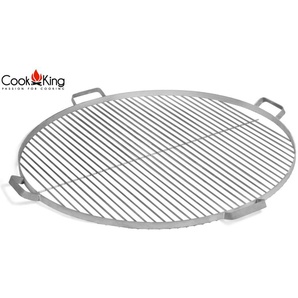 Grillrost mit 4 Griffen aus Edelstahl 80 cm