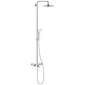 Grohe Duschsystem Euphoria Smart Control, Höhe 155,8 cm, 3 Strahlart(en), Packung, mit Wassersparfunktion