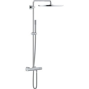 Grohe Duschsystem Rainshower, Höhe 112,9 cm, 3 Strahlart(en), Packung, mit Wassersparfunktion