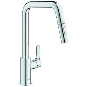 Grohe EH-SPT-Batterie Eurosmart 30619 hoher Auslauf Dual Spülbrause chrom 30619