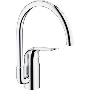 Grohe Euroeco Special Einhand-Spültischbatterie, DN 15, Laminarstrahlregler 9 l/min, Temperaturbegrenzer, chrom, 32786000
