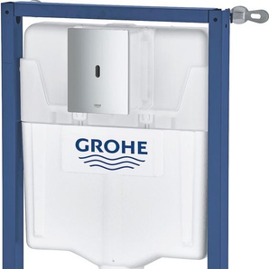 GROHE Spülkasten Solido Spülkästen bis zu 50% reduzierte Wassermenge dank GROHE EcoJoy 2-Mengen-Spülung grau (chromfarben) WC-Elemente