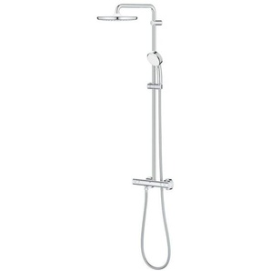 Tempesta Cosmopolitan System 250 Duschsystem mit Thermostatbatterie Wandmontage chrom 26670000 - Grohe