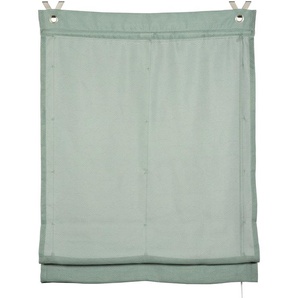 GRS Raffrollo Zen Silence Grün Bögen