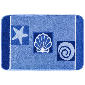 Grund Badematte | blau | Synthetik | 60 cm | 1,8 cm |