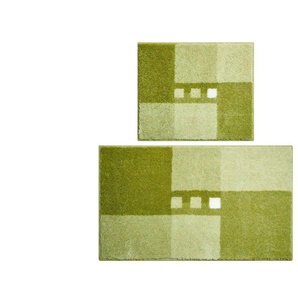 Grund Badematten-Set | grün | Synthetik | 50 cm | 1,8 cm |