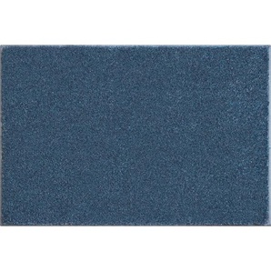 Grund Badteppich Concordia, Blau, Textil, Ornament, rechteckig, 65x115 cm, Oeko-Tex® Standard 100, Made in Europe, rutschfest, Badtextilien, Badematten