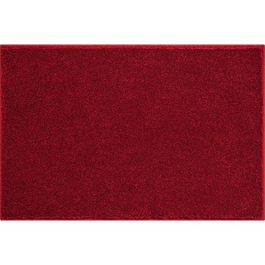 Grund Badteppich, Rot, Textil, Ornament, rechteckig, 65x115 cm, Oeko-Tex® Standard 100, Made in Europe, rutschfest, Badtextilien, Badematten