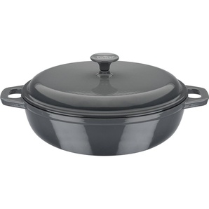 GSW Schmortopf grey, Gusseisen (1-tlg), Induktion