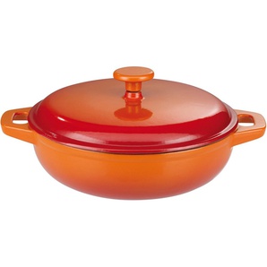 GSW Schmortopf Orange Shadow, Gusseisen (1-tlg), Induktion