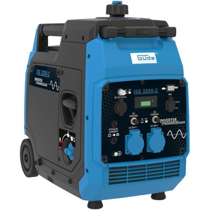GÜDE Stromerzeuger Inverter ISG 3200-2 blau (blau, schwarz) Stromerzeuger