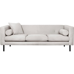 Guido Maria Kretschmer Home&Living 3-Sitzer Lillibeth Designsofa mit Wellenunterfederung, Maße B/T/H: 218/74/83 cm, Zierkissen als Wendekissen, Bezug Samtoptik oder Cord