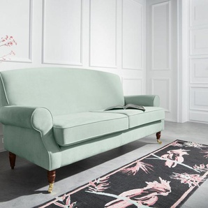Guido Maria Kretschmer Home&Living 3-Sitzer Rennes, in Samtoptik oder Baumwoll-Mix