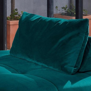 Auflagekissen GUIDO MARIA KRETSCHMER HOME&LIVING Polsterauflagen Gr. B/H: 83 cm x 25 cm, blau (petrol) Deko-Kissen Sofa-Zubehör Dekokissen Polsterauflagen