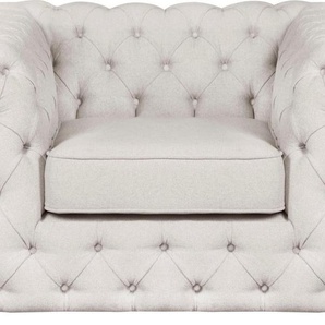 Guido Maria Kretschmer Home&Living Chesterfield-Sessel Kalina Sessel, mit klassischer Chesterfield-Knopfheftung, sehr hochwertige Qualität