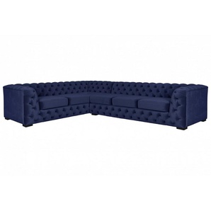 Guido Maria Kretschmer Home&Living Chesterfield-Sofa KALINA L-Form, hochwertig Chesterfield-Ausführung
