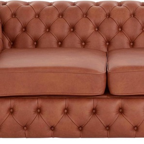 Guido Maria Kretschmer Home&Living Chesterfield-Sofa Kalina, mit klassischer Chesterfield-Knopfheftung