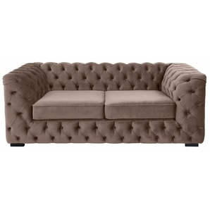 Guido Maria Kretschmer Home&Living Chesterfield-Sofa Kalina, mit klassischer Chesterfield-Knopfheftung