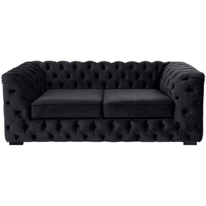 Guido Maria Kretschmer Home&Living Chesterfield-Sofa Kalina, mit klassischer Chesterfield-Knopfheftung