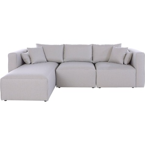 Guido Maria Kretschmer Home&Living Ecksofa Comfine L-Form, zusammengesetzt aus Modulen, 3 Bezugsqualitäten und viele Farben