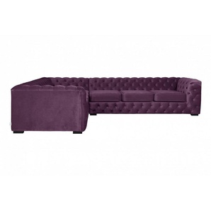 Guido Maria Kretschmer Home&Living Chesterfield-Sofa KALINA L-Form, hochwertig Chesterfield-Ausführung