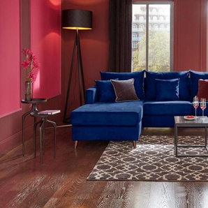 Guido Maria Kretschmer Home&Living Ecksofa Renesse L-Form, lose Kissen, Keder an Sitzkissen