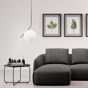Guido Maria Kretschmer Home&Living Ecksofa Shawn Designsofa mit elegant geschwungen Armlehnen, L-Form, bequem, organischer Form, mit hochwertigem Bezug