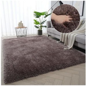 Guido Maria Kretschmer Home&Living Hochflor-Teppich Micro exclusiv Teppich, sehr hoher Flor, weich durch Mikrofaser, rechteckig, Höhe: 78 mm, sehr weich, flauschig, uni, Wohnzimmer, Schlafzimmer, Kinderzimmer