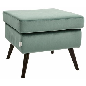 Hocker Salla, grün, B:58cm H:49cm T:58cm, Samtcord (92% Polyester 8% Polyamid), Struktur (100% Polyester), Struktur Hahnentritt (100% Polyester), Struktur fein (100% POlyester), Samtoptik (100% Polyester), Fellimitat (100%Polyester), GUIDO MARIA