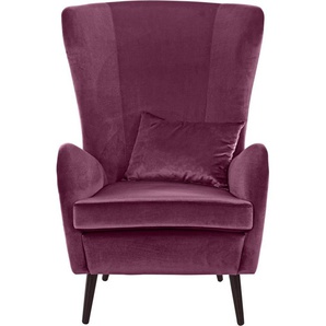 Guido Maria Kretschmer Home&Living Sessel Sallito, TV-Sessel, Ohrensessel mit, Hocker, in vielen Bezugsqualitäten, auch in Samtcord