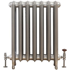 Gusseisenheizkörper (2 Säulen) 760mm x 588mm - Silber - Erté
