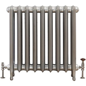 Gusseisenheizkörper (2 Säulen) 760mm x 746mm - Silber - Erté