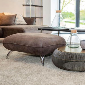Couchtisch GUTMANN FACTORY 65757 Tische Gr. B/H/T: 76 cm x 26 cm x 76 cm, silberfarben (silberfarben antik, messingfarben) Couchtische rund oval mit dekorativen goldfarbenen Details