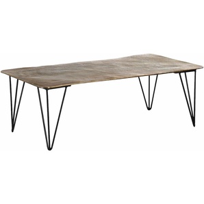 Gutmann Factory Couchtisch, mit rechteckiger Tischplatte aus Aluminium