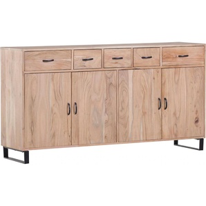 Gutmann Factory Sideboard »Georgia«, Kommode aus massivem Akazienholz, Breite 165 cm