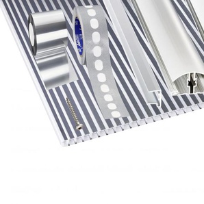 Gutta Doppelstegplatte-Set Zebraplatte für 12 m2 anthrazit inkl. Zubehör GLO779500024